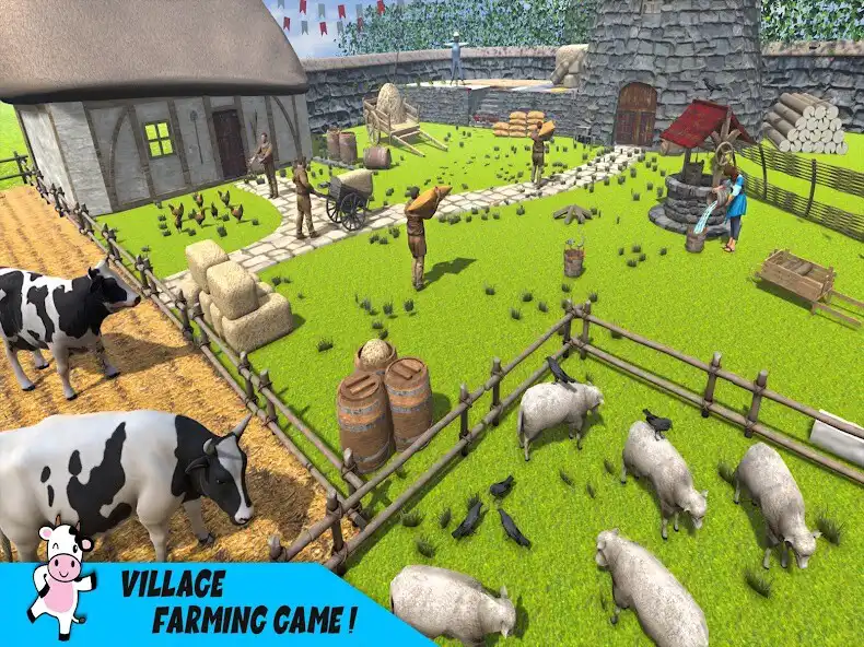 Play Bull Cart Transport:Animal as an online game Bull Cart Transport:Animal with UptoPlay