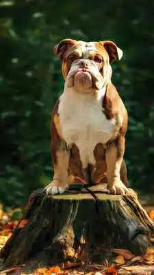 Play bulldog wallpaper