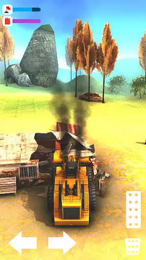 Play Bulldozer 3D as an online game Bulldozer 3D with UptoPlay