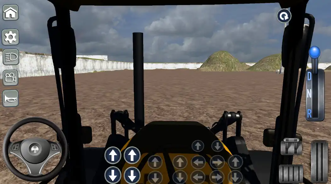 Play Bulldozer Excavator Simulator as an online game Bulldozer Excavator Simulator with UptoPlay