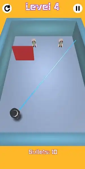 Play Bullet Bounce as an online game Bullet Bounce with UptoPlay