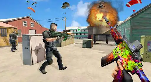Play Bullet Field Real Commando War as an online game Bullet Field Real Commando War with UptoPlay