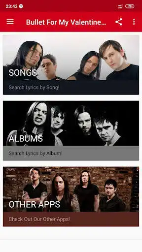 Play Bullet For My Valentine Lyrics as an online game Bullet For My Valentine Lyrics with UptoPlay