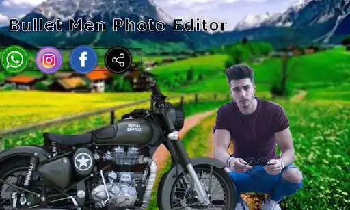 Play Bullet Men Moto Photo Editor  and enjoy Bullet Men Moto Photo Editor with UptoPlay