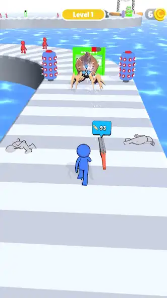 Play Bullet Monster Run as an online game Bullet Monster Run with UptoPlay
