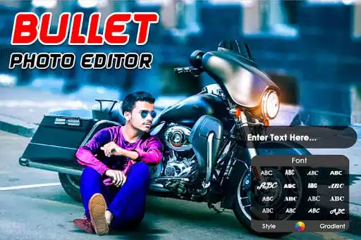 Play Bullet photo frame