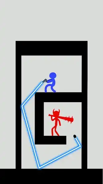 Play Bullet Shot - Stickman Puzzles  and enjoy Bullet Shot - Stickman Puzzles with UptoPlay