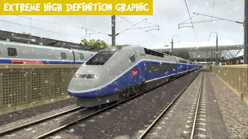 Play Bullet Train Driver Simulator Railway Driving 2018 as an online game Bullet Train Driver Simulator Railway Driving 2018 with UptoPlay
