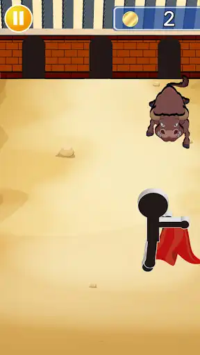Play Bullfighter a stick  and enjoy Bullfighter a stick with UptoPlay