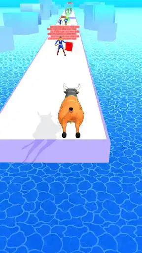 Play Bull Run 3D  and enjoy Bull Run 3D with UptoPlay