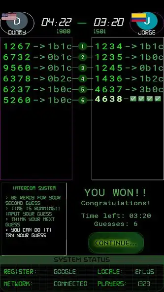 Play Bulls and Cows - Multiplayer  and enjoy Bulls and Cows - Multiplayer with UptoPlay