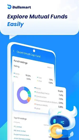 Play Bullsmart: Mutual Funds  SIP as an online game Bullsmart: Mutual Funds  SIP with UptoPlay
