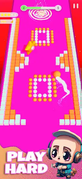 Play Bumble - Going Balls 3d as an online game Bumble - Going Balls 3d with UptoPlay