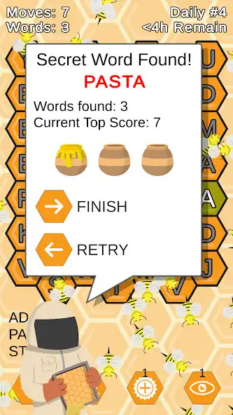 Play Bumbuzzle Words as an online game Bumbuzzle Words with UptoPlay