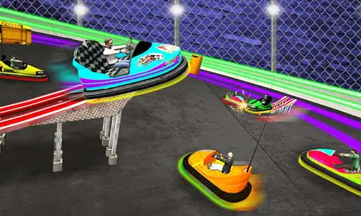 Play Bumper Cars Chase Games 3D as an online game Bumper Cars Chase Games 3D with UptoPlay