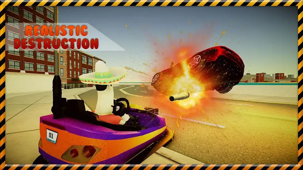 Play Bumper Cars Crash Course as an online game Bumper Cars Crash Course with UptoPlay
