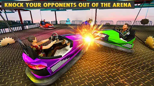 Play Bumper Cars Extreme Demolition: 3D Race Simulator as an online game Bumper Cars Extreme Demolition: 3D Race Simulator with UptoPlay