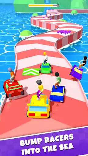 Play Bumper Surfer.io as an online game Bumper Surfer.io with UptoPlay