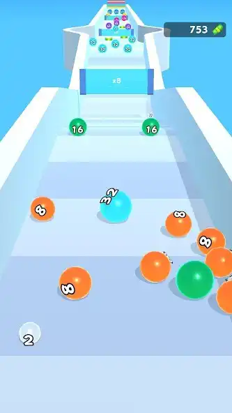 Play Bump Merge 2048 as an online game Bump Merge 2048 with UptoPlay