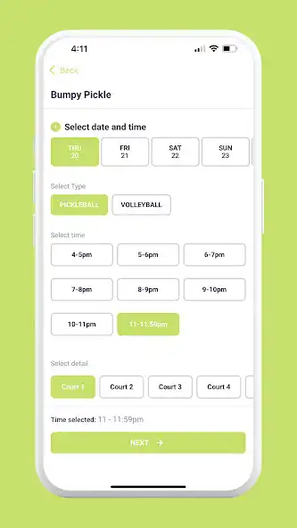 Play Bumpy Pickleball as an online game Bumpy Pickleball with UptoPlay