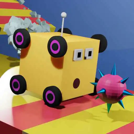 Play Bumpy Slide: Jump over spikes APK