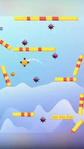 Play Bumpy Slide: Jump over spikes  and enjoy Bumpy Slide: Jump over spikes with UptoPlay