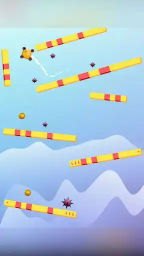 Play Bumpy Slide: Jump over spikes as an online game Bumpy Slide: Jump over spikes with UptoPlay