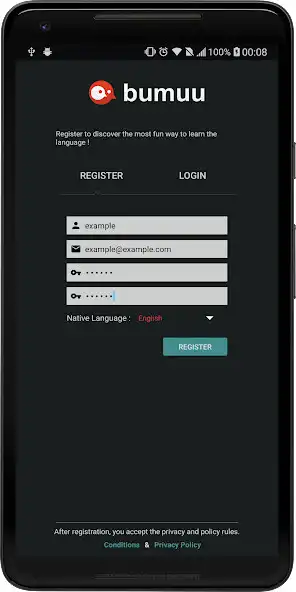 Play Bumuu- Learn German,Spanish,Arabic,Russian,Chinese as an online game Bumuu- Learn German,Spanish,Arabic,Russian,Chinese with UptoPlay