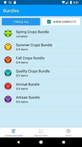 Play Bundle Guide for Stardew Valley as an online game Bundle Guide for Stardew Valley with UptoPlay