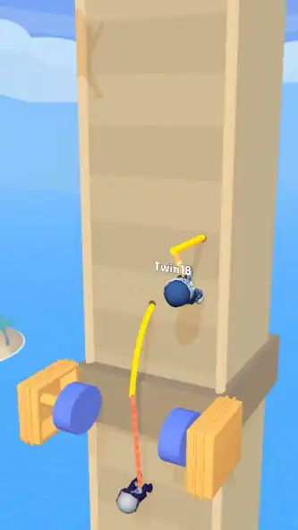 Play Bungee Race as an online game Bungee Race with UptoPlay