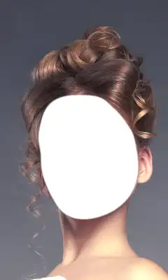Play Bun Hair Woman Photo Montage