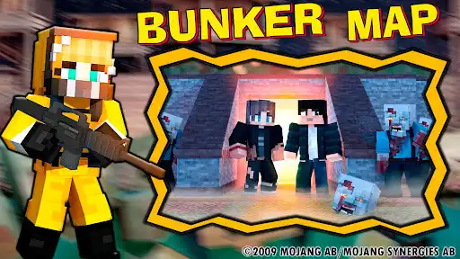 Play Bunker Adventure Map: Zombies  and enjoy Bunker Adventure Map: Zombies with UptoPlay