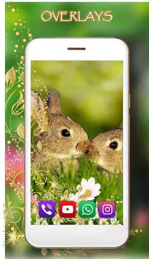 Play Bunnies Live Wallpaper as an online game Bunnies Live Wallpaper with UptoPlay