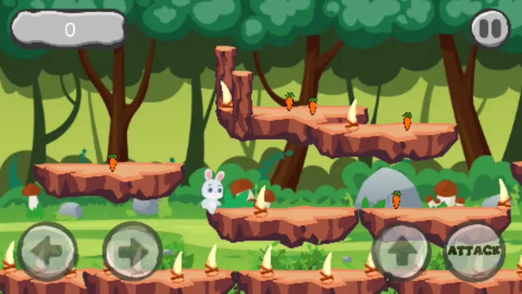 Play Bunny Carrot Adventure  and enjoy Bunny Carrot Adventure with UptoPlay