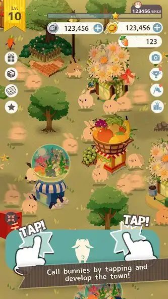 Play Bunny Cuteness Overload (Idle Bunnies Tap Tycoon) as an online game Bunny Cuteness Overload (Idle Bunnies Tap Tycoon) with UptoPlay