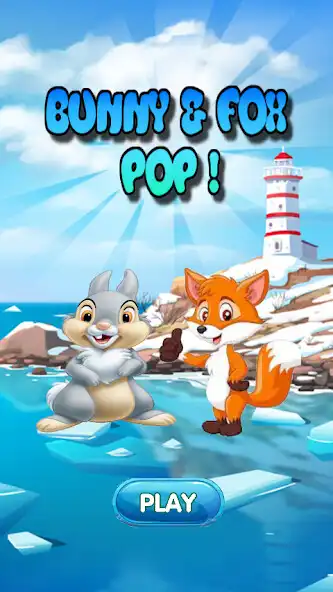 Play Bunny  Fox Pop 2020 : Bubble Shooter  and enjoy Bunny  Fox Pop 2020 : Bubble Shooter with UptoPlay