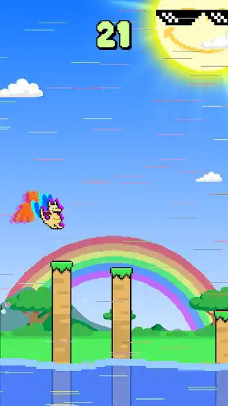 Play Bunny Hop - Cute Bunny Game as an online game Bunny Hop - Cute Bunny Game with UptoPlay