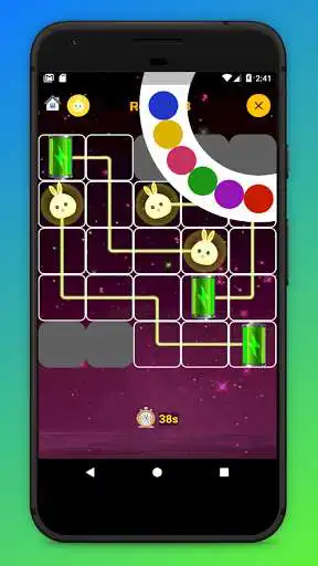 Play BUNNY POWER LINE - LOGIC PUZZLES GAME  and enjoy BUNNY POWER LINE - LOGIC PUZZLES GAME with UptoPlay