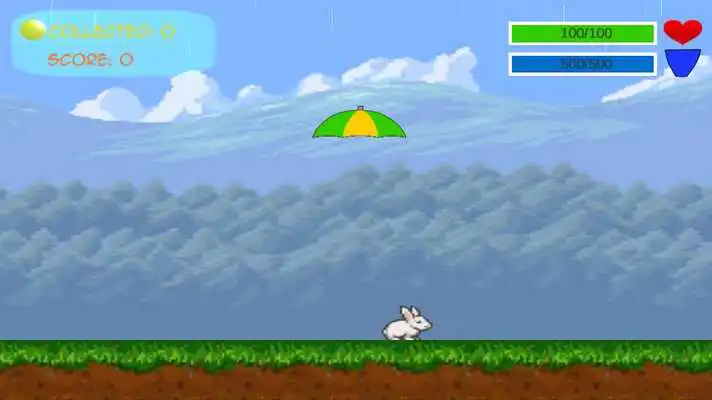 Play Bunny Rain Defence