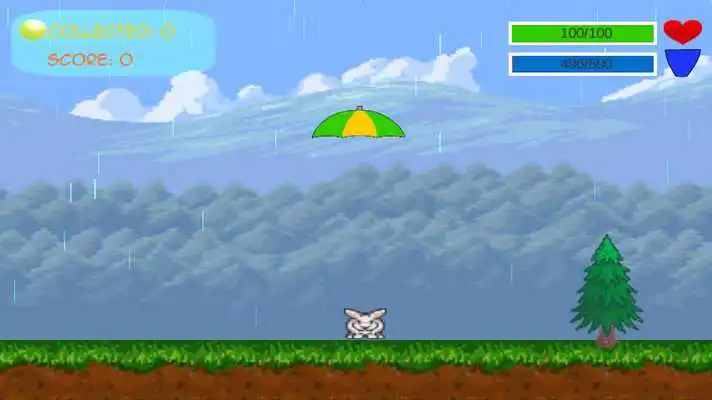 Play Bunny Rain Defence