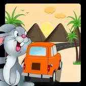 Free play online Bunny Ride - Cartoon Race FREE APK