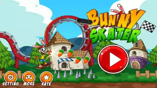 Play Bunny Skater  and enjoy Bunny Skater with UptoPlay