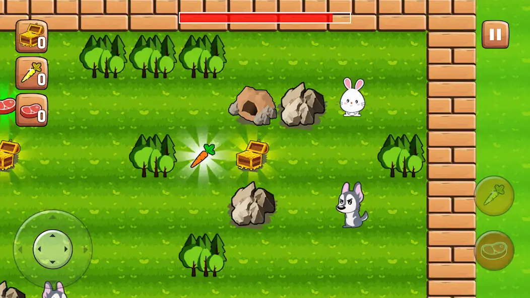 Play Bunny vs Wolves  and enjoy Bunny vs Wolves with UptoPlay