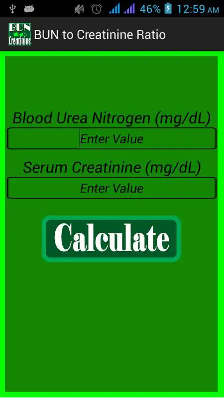 Play BUN To Creatinine Ratio