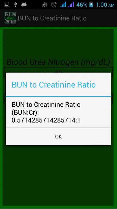 Play BUN To Creatinine Ratio