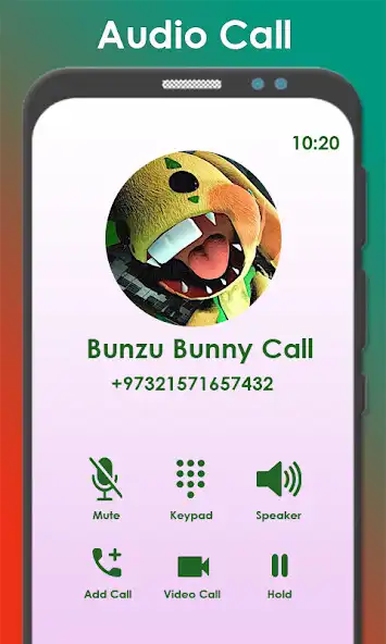 Play Bunzo Bunny Video Call Prank as an online game Bunzo Bunny Video Call Prank with UptoPlay