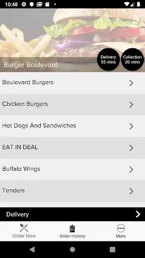 Play Burger Boulevard as an online game Burger Boulevard with UptoPlay