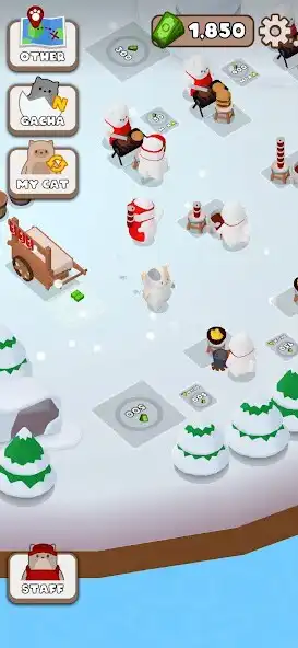 Play Burger Cat - Idle tycoon as an online game Burger Cat - Idle tycoon with UptoPlay