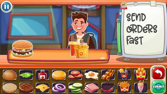 Play Burger Coo-King: A Fun Restaurant Chef Game