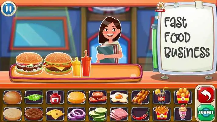 Play Burger Coo-King: A Fun Restaurant Chef Game